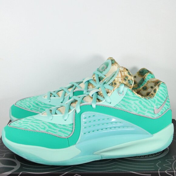 Nike KD 16 NRG Wanda Basketball Shoes Mens 10 10.5 Mint Foam - Picture 2 of 6
